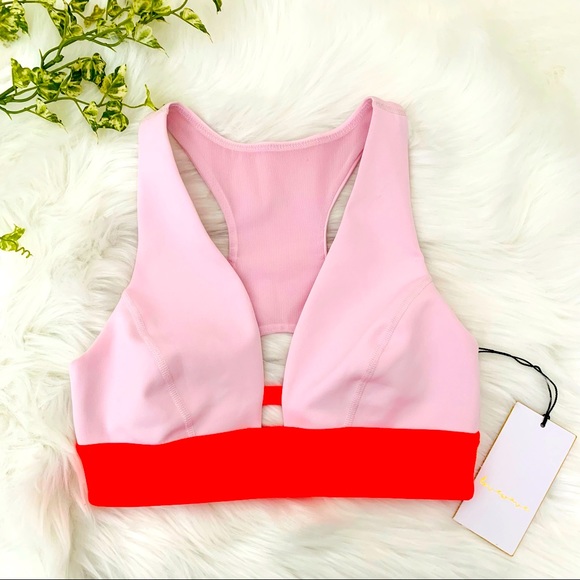 lovewave Other - NWT LOVEWAVE Neon & Pink Sports Bra Size Small